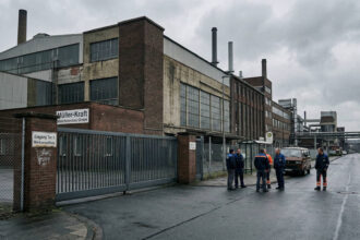 Βιομηχανική εγκατάσταση κατασκευής μεταλλικών ειδών στη Γερμανία εν μέσω περικοπών