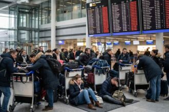 Ακυρώσεις πτήσεων και ουρές επιβατών σε αεροδρόμιο λόγω απεργίας πιλότων