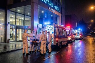 Ασθενοφόρο έξω από ξενοδοχείο στην Έσση λόγω μαζικής δηλητηρίασης