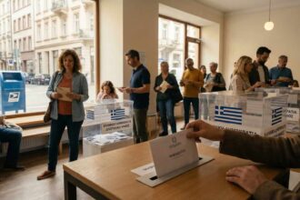 Φάκελοι επιστολικής ψήφου για την άσκηση του εκλογικού δικαιώματος των Ελλήνων του εξωτερικού