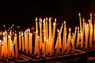 Leere Gassen in der Altstadt von Jerusalem während der Ausgangssperre vor Ostern