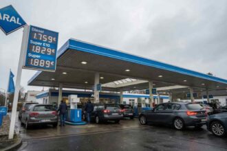 Γερμανικό πρατήριο καυσίμων εν μέσω συζητήσεων για πλαφόν ανατιμήσεων