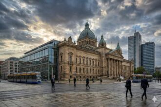 Το ιστορικό κτίριο του Ομοσπονδιακού Δικαστηρίου της Γερμανίας όπου εκδικάζονται οι κλιματικές αγωγές κατά αυτοκινητοβιομηχανιών