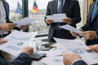 Άνδρας στη Γερμανία υπολογίζει τα οικονομικά του έσοδα