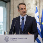 Ein offizielles Regierungsgebäude in Athen, in dem wirtschaftliche Maßnahmen und Schuldenregulierungen angekündigt werden.