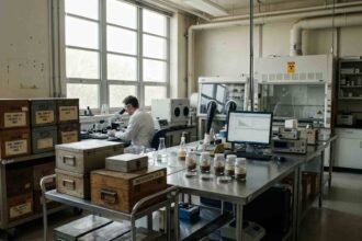 Επιστημονικά δείγματα εδάφους από το Τσέρνομπιλ στο Εθνικό Μετσόβιο Πολυτεχνείο