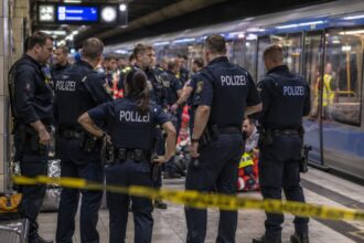 Σταθμός του U-Bahn στο Μόναχο μετά από δυστύχημα