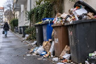 Κάδοι απορριμμάτων γεμάτοι με τρόφιμα σε κατοικημένη περιοχή της Γερμανίας